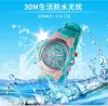 Xinjia waterproof children's watches, boys' and girls' swimming sports pointer watches, primary school students' watches, candy-colored quartz watches Specification image